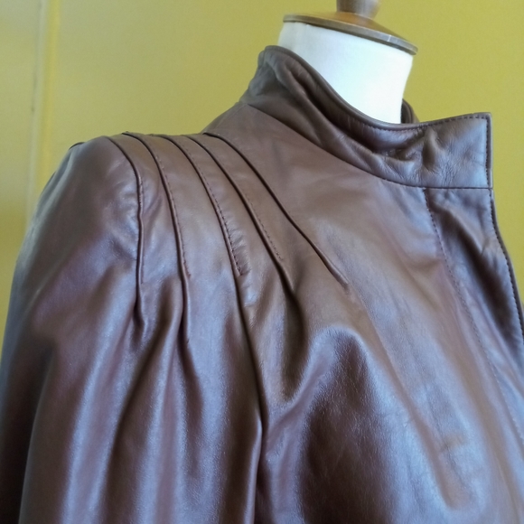 Rare Wilson lined leather Jacket SZ 16 - Picture 3 of 13